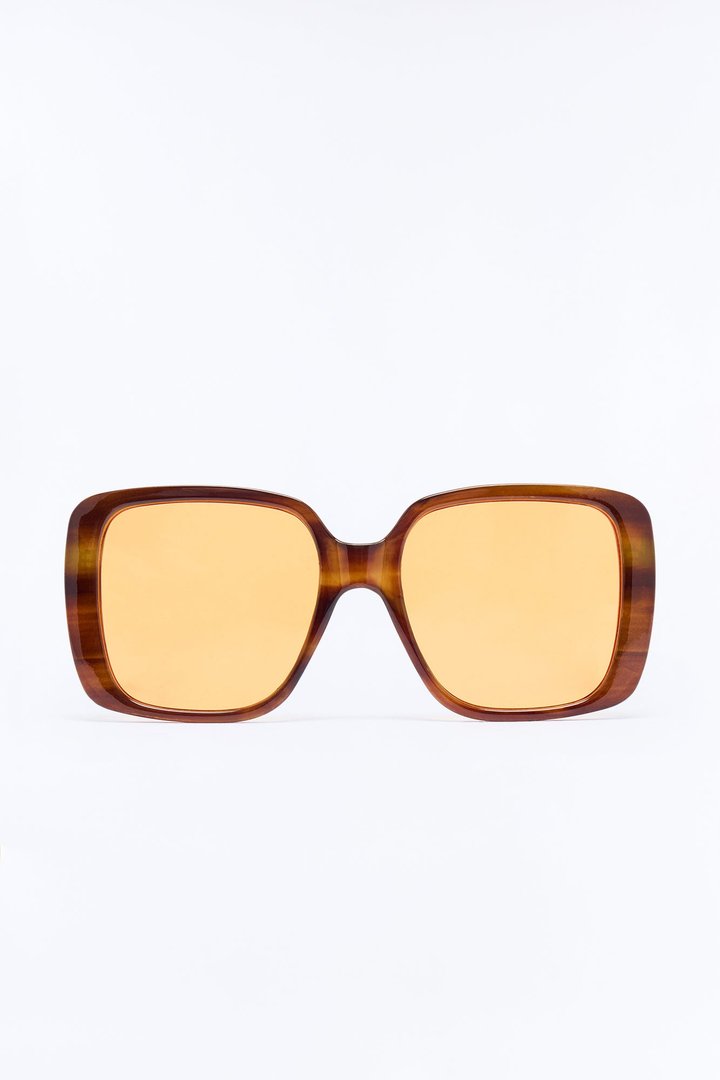 Just Passing Through Sunglasses - Brown/combo