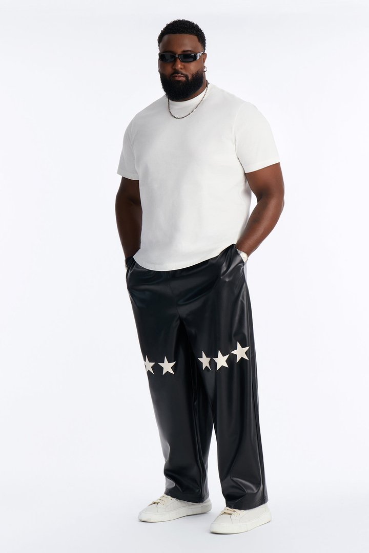 Star Quality Straight Leg Pant - Black/combo