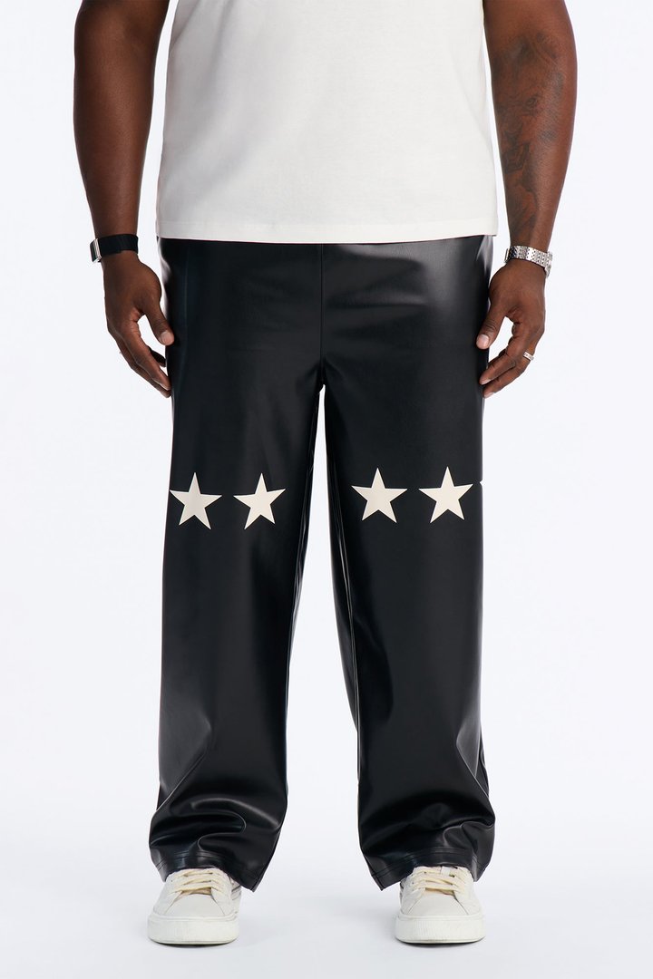Star Quality Straight Leg Pant - Black/combo