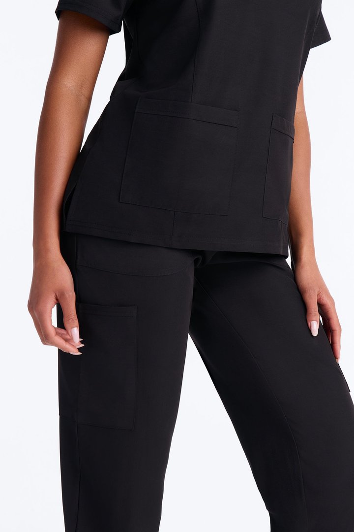 Recovery Mode Uniform Scrub Jogger Pant Set - Black