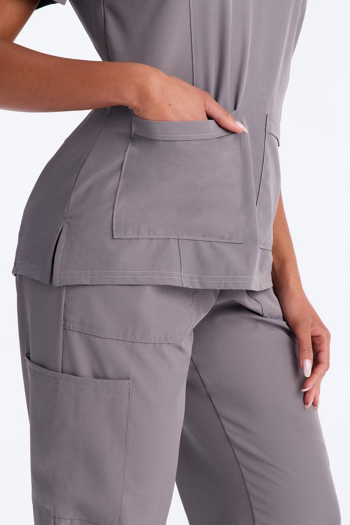 Recovery Mode Uniform Scrub Jogger Pant Set - Charcoal