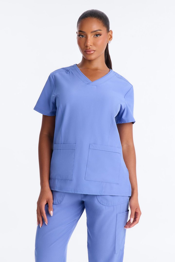 Recovery Mode Uniform Scrub Jogger Pant Set - Light Blue