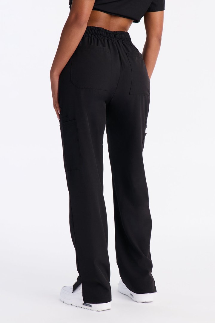 Smooth Shift Scrub Pant Bottoms - Black