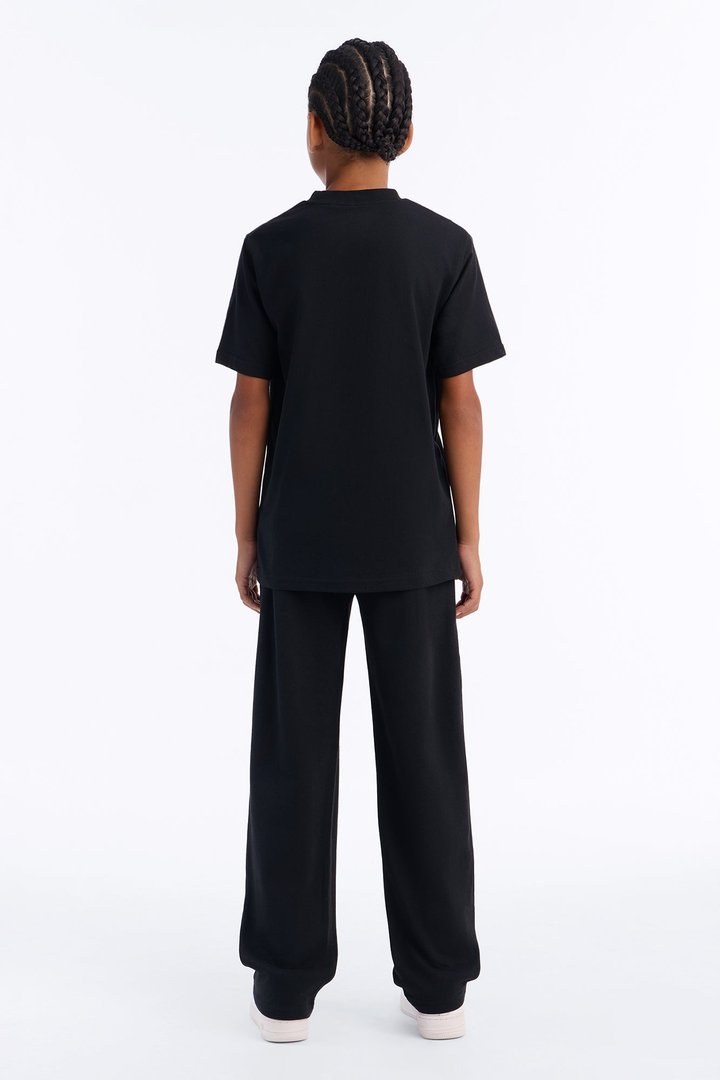 Mini Saints Lifestyle Pant Set - Black