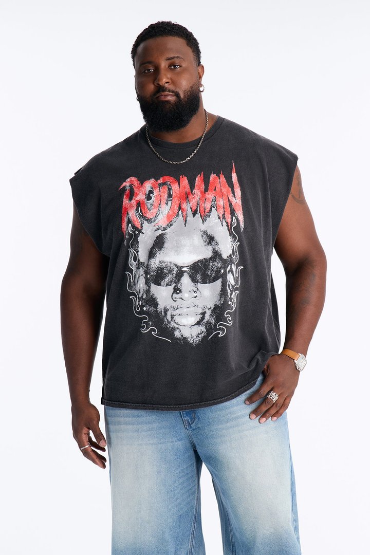 Rodman 91 Muscle Tee - Black