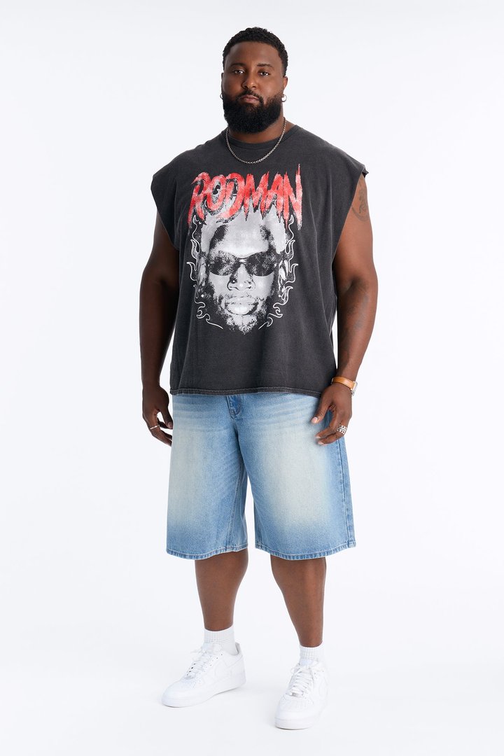 Rodman 91 Muscle Tee - Black