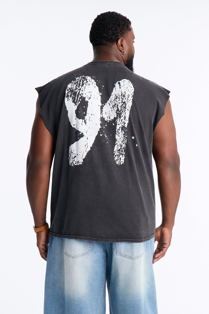 Rodman 91 Muscle Tee - Black