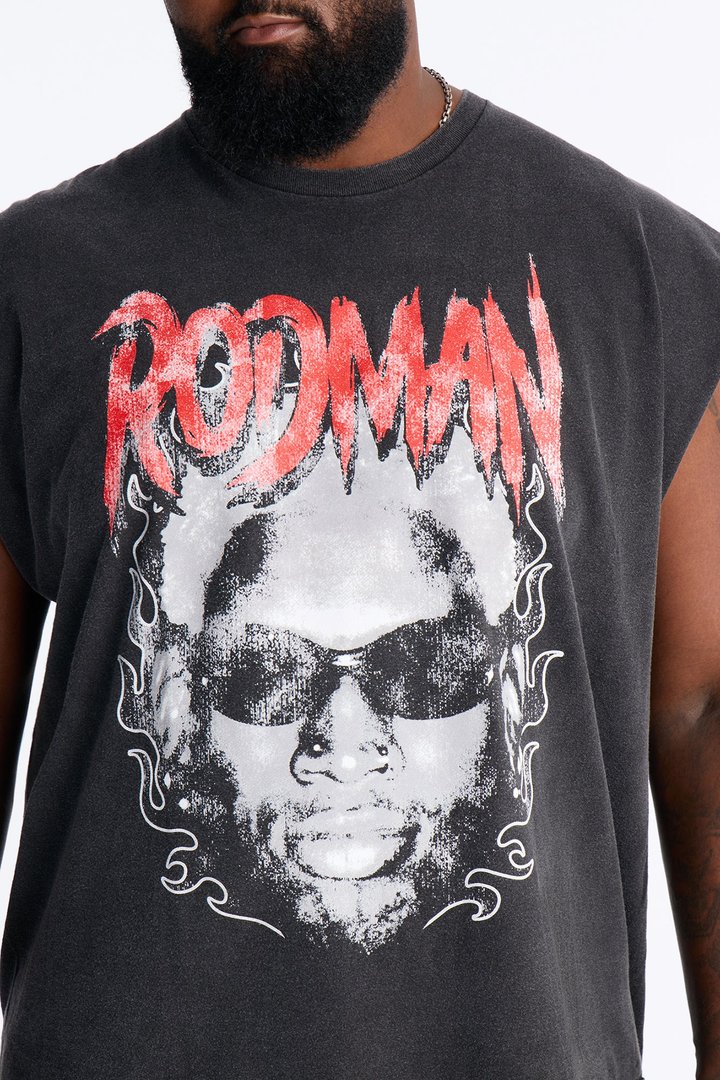 Rodman 91 Muscle Tee - Black