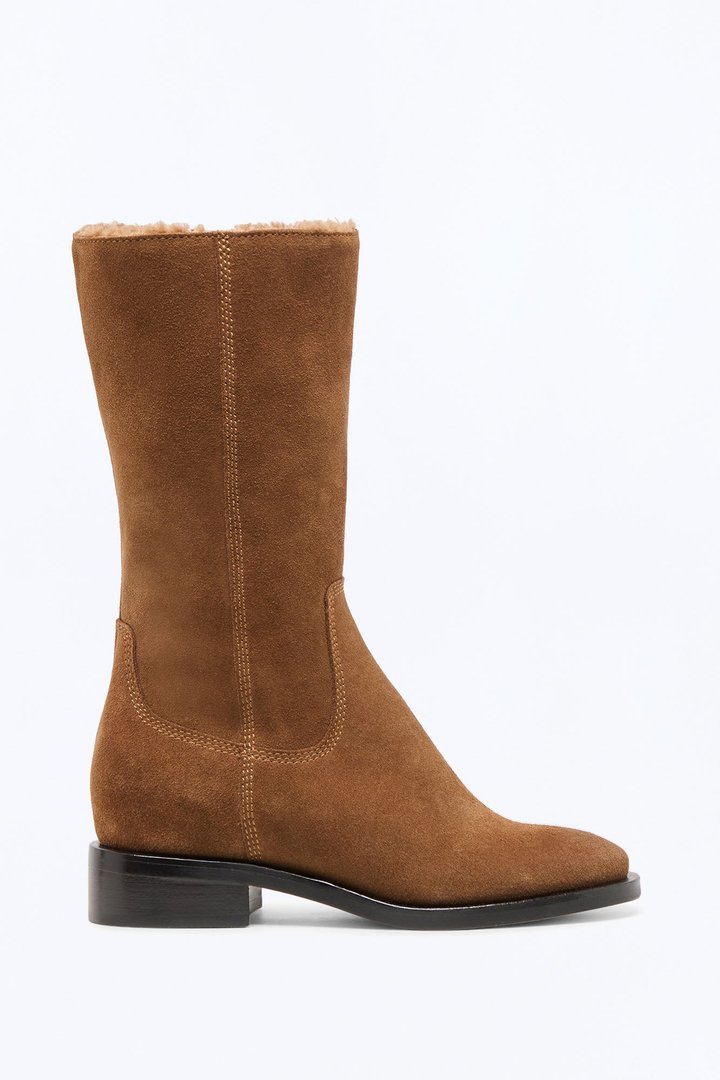 Dolce Vita Kedra H2O Suede Boots - Chestnut
