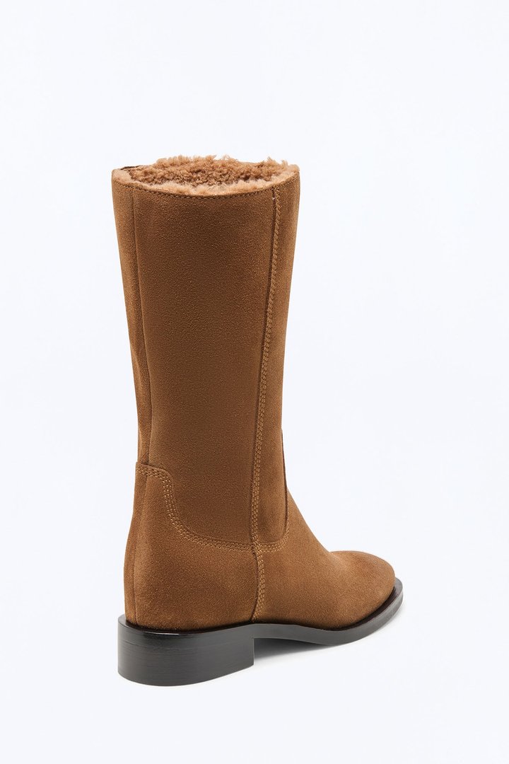 Dolce Vita Kedra H2O Suede Boots - Chestnut