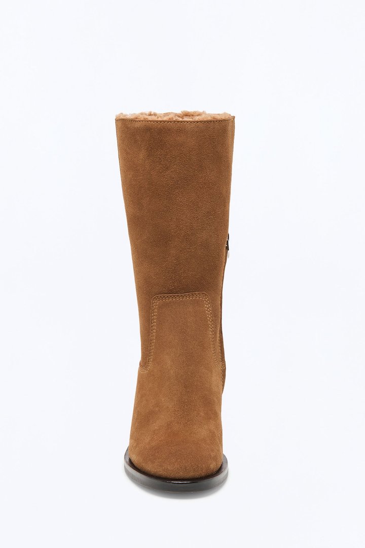 Dolce Vita Kedra H2O Suede Boots - Chestnut