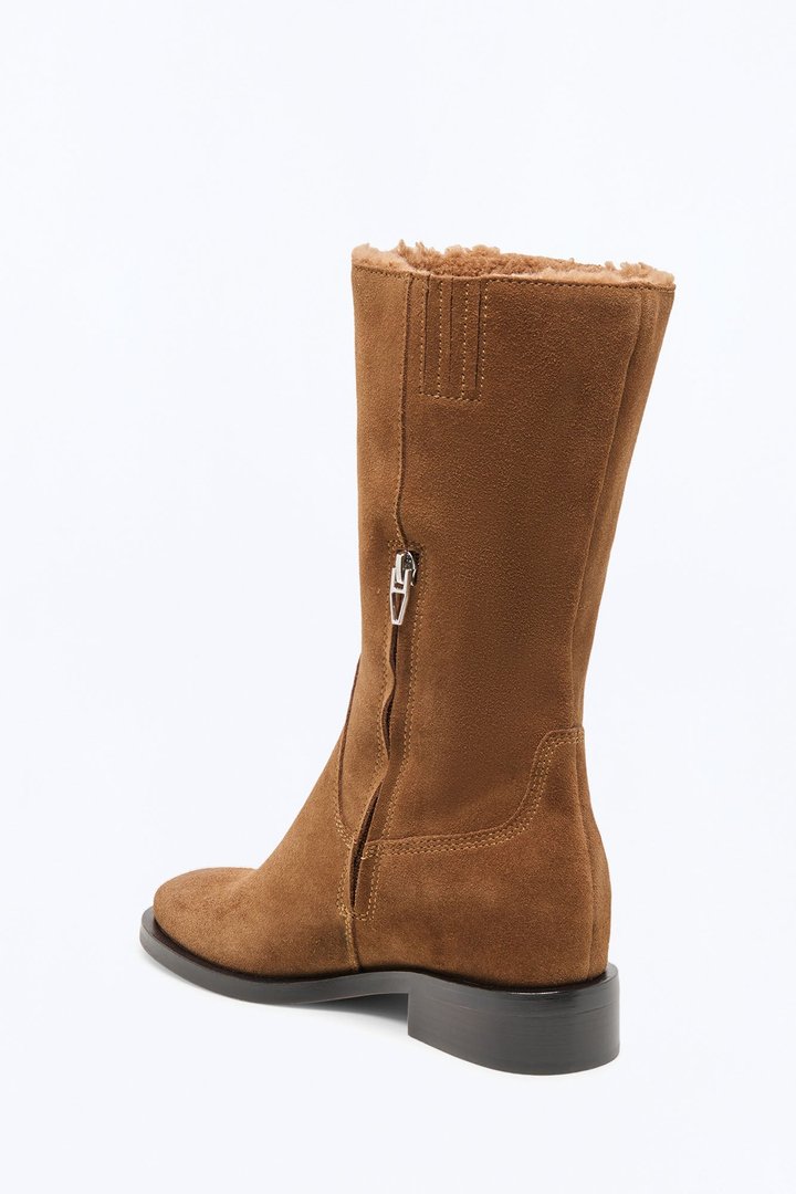 Dolce Vita Kedra H2O Suede Boots - Chestnut