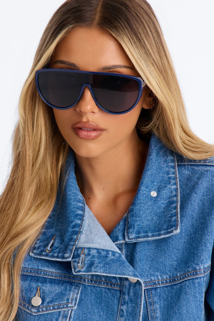 Sun Riot Sunglasses - Navy
