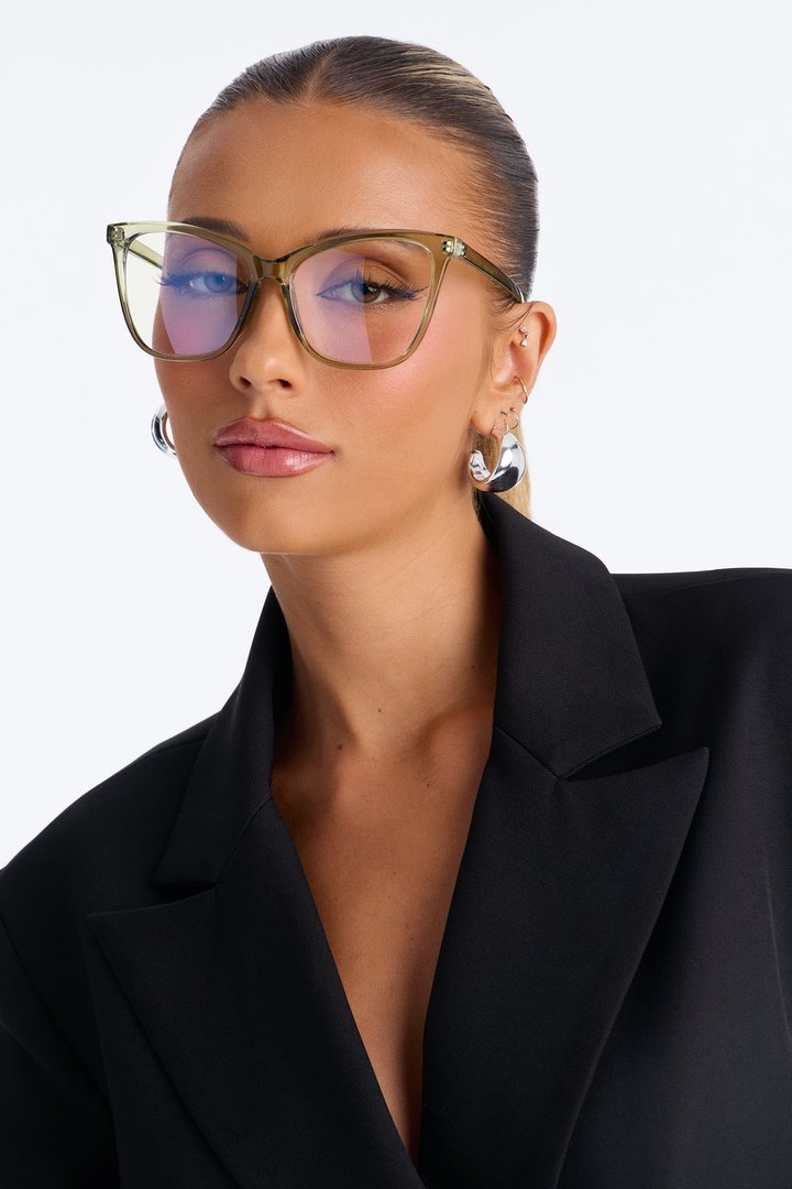Read Your Mind Blue Light Glasses - Green