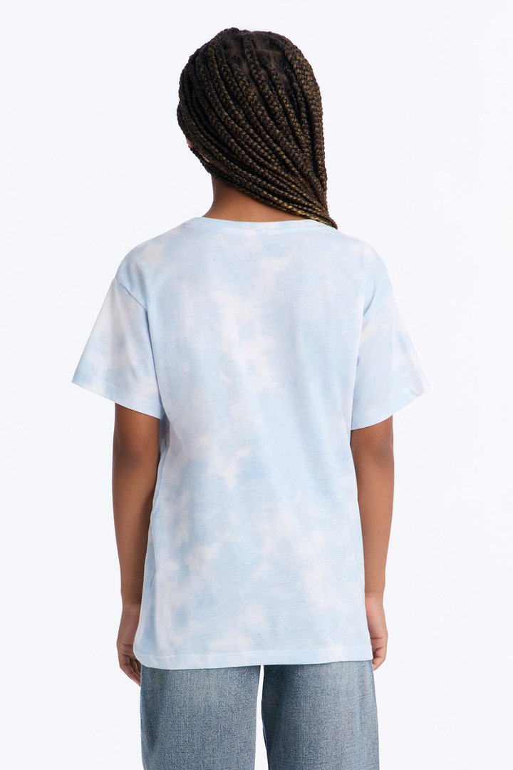 Mini Princess Tiana Trust Your Heart Short Sleeve Tee - Blue/combo