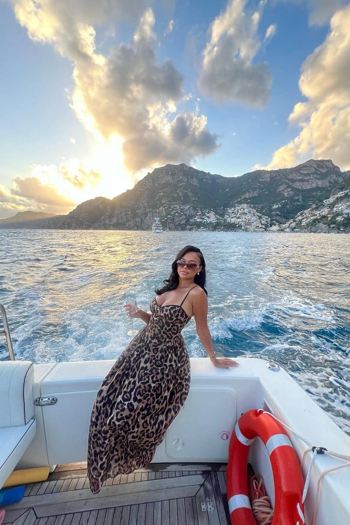 Dominique A Line Leopard Maxi Dress - Leopard