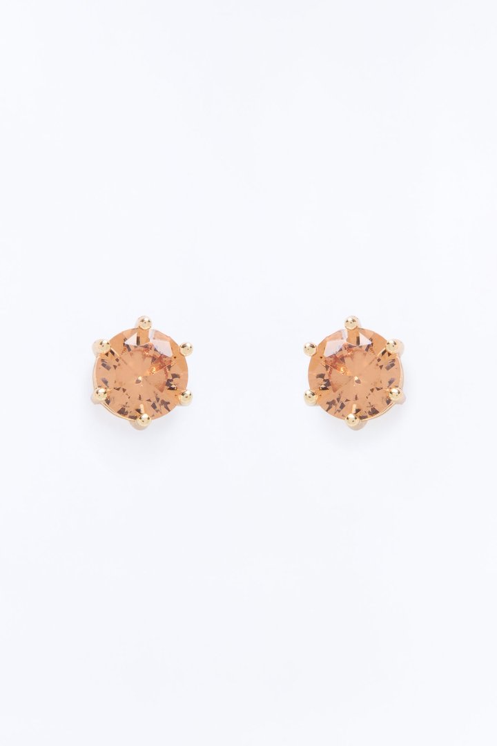 Found Me A Stud Earrings - Champagne