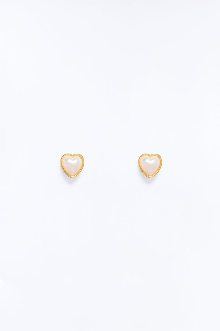 Got Me Blushing Stud Earrings - Gold