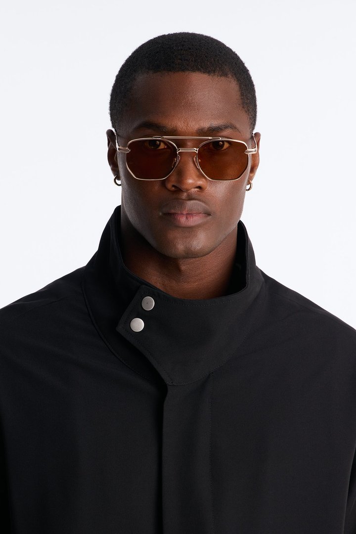 Lights Out Aviator Sunglasses - Orange