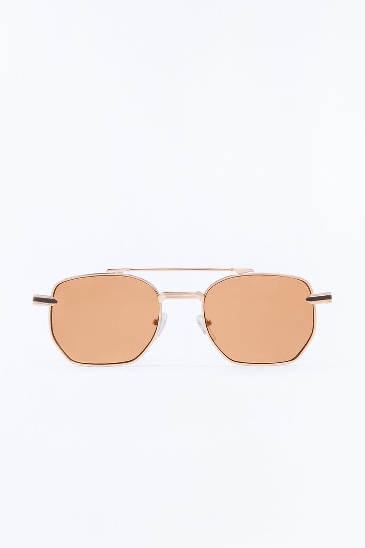 Lights Out Aviator Sunglasses - Orange