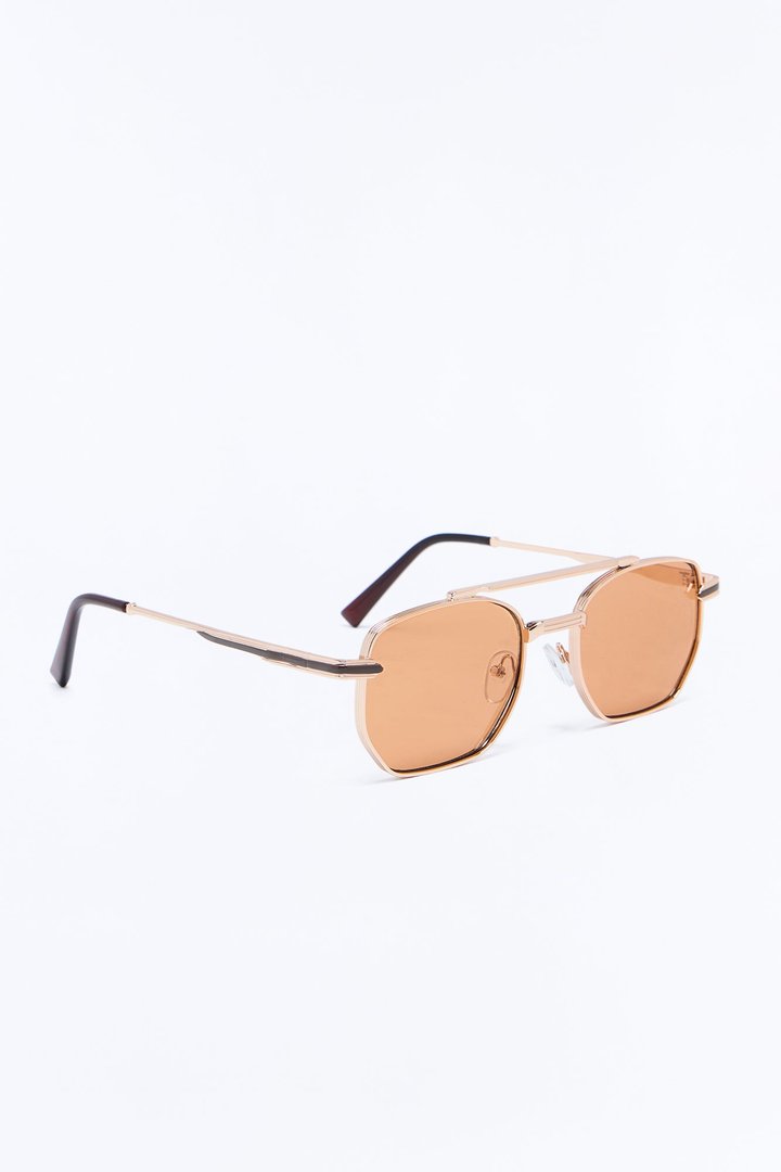Lights Out Aviator Sunglasses - Orange