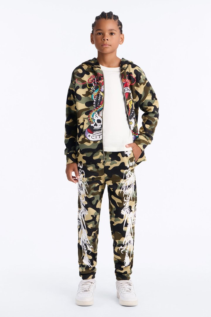 Mini Ed Hardy NYC Camo Jogger Pants - Camouflage