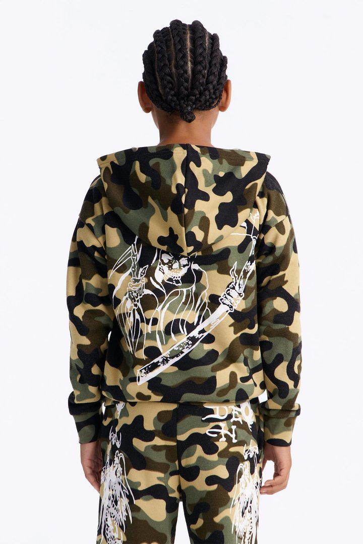 Mini Ed Hardy NYC Camo Hoodie - Camouflage