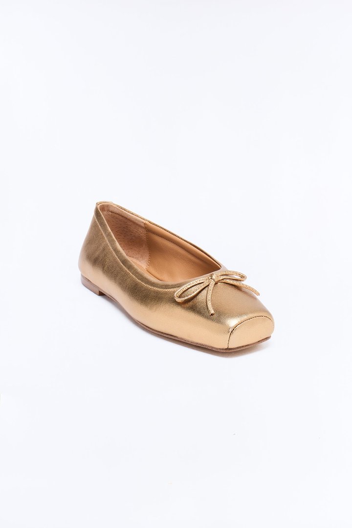 Steve Madden Eleve Ballet Flats - Bronze
