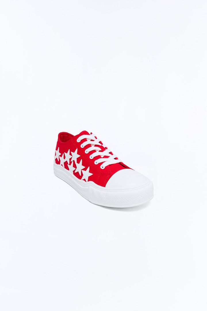 Running With The Stars Low Top Sneakers - Red