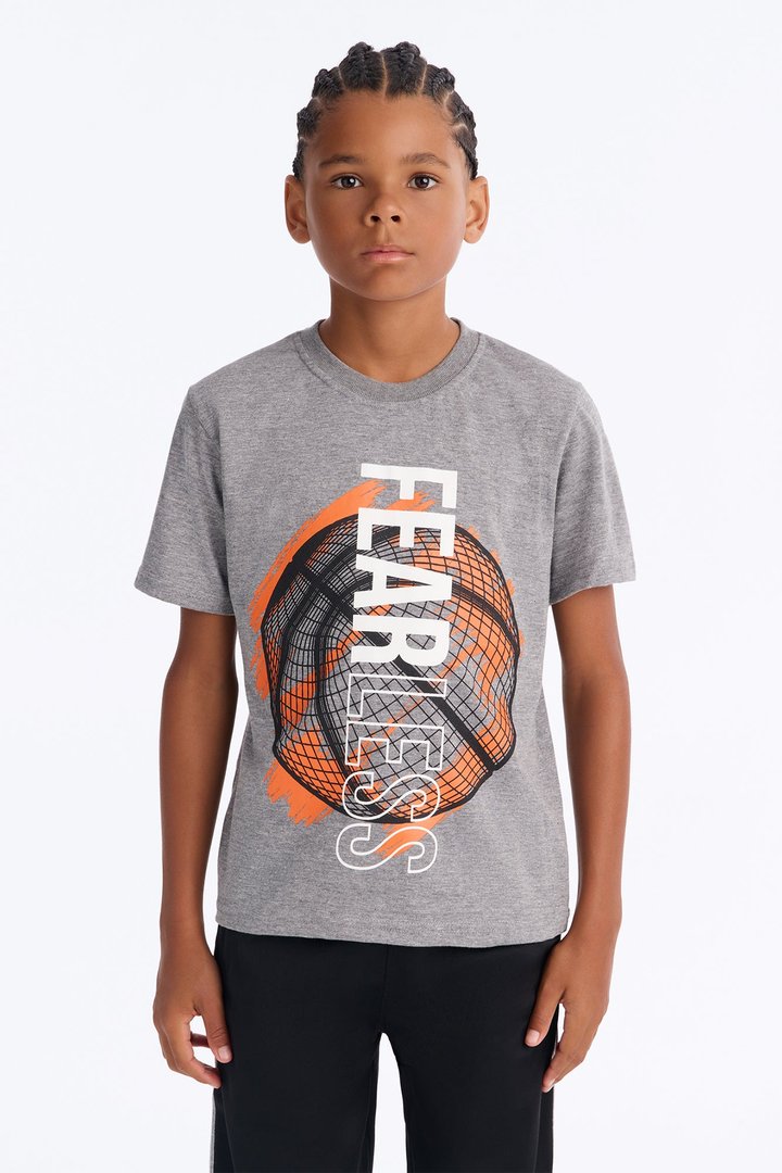 Mini Fearless Player Jogger Set - Charcoal