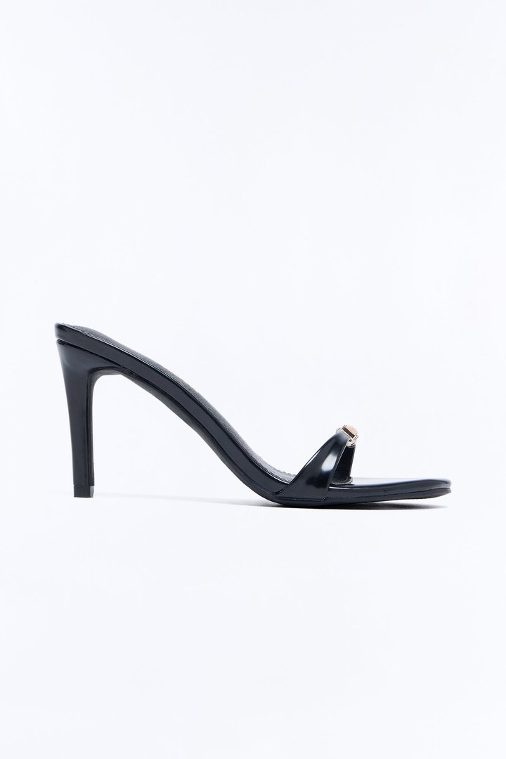Finding Gems Stiletto Heels - Black
