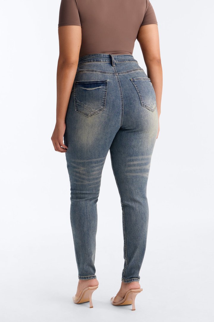 Tall Isla Sculpting Skinny Jeans - Medium Wash
