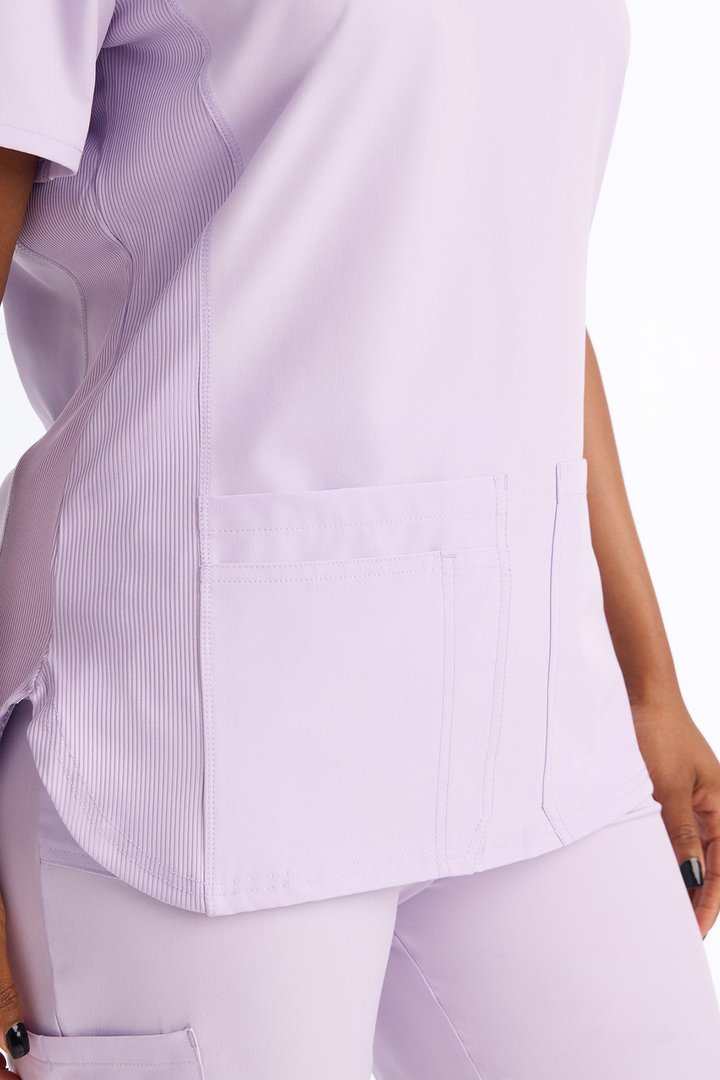 Full Shift 4 Way Stretch Uniform Scrub Set - Lavender