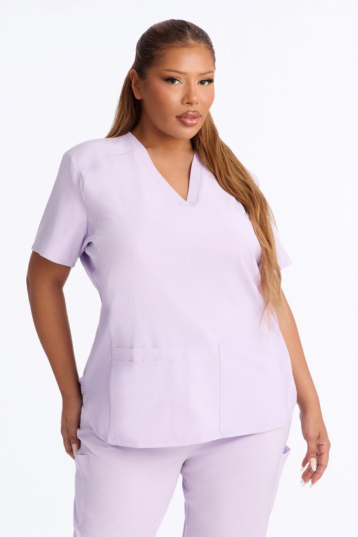 Full Shift 4 Way Stretch Uniform Scrub Set - Lavender
