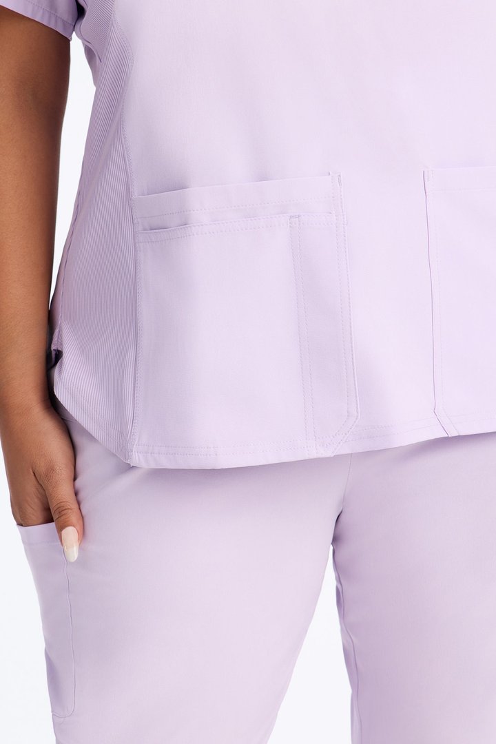 Full Shift 4 Way Stretch Uniform Scrub Set - Lavender