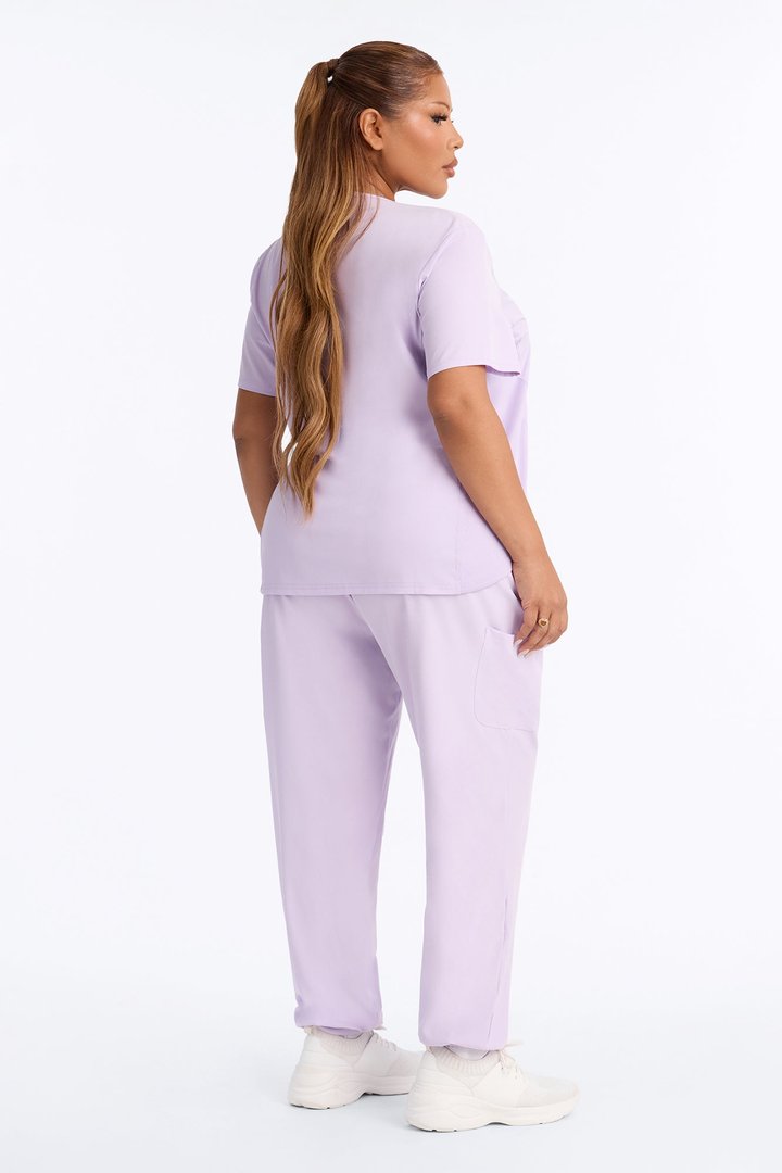 Full Shift 4 Way Stretch Uniform Scrub Set - Lavender