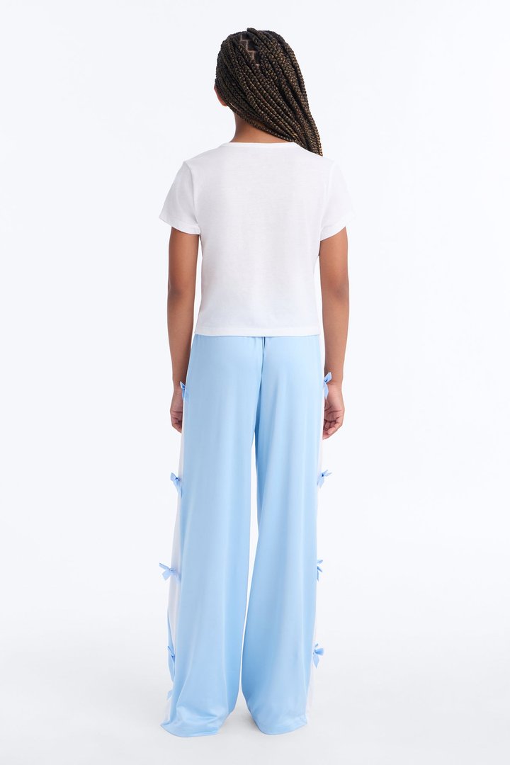 Mini Demure University Pant Set - Blue/combo