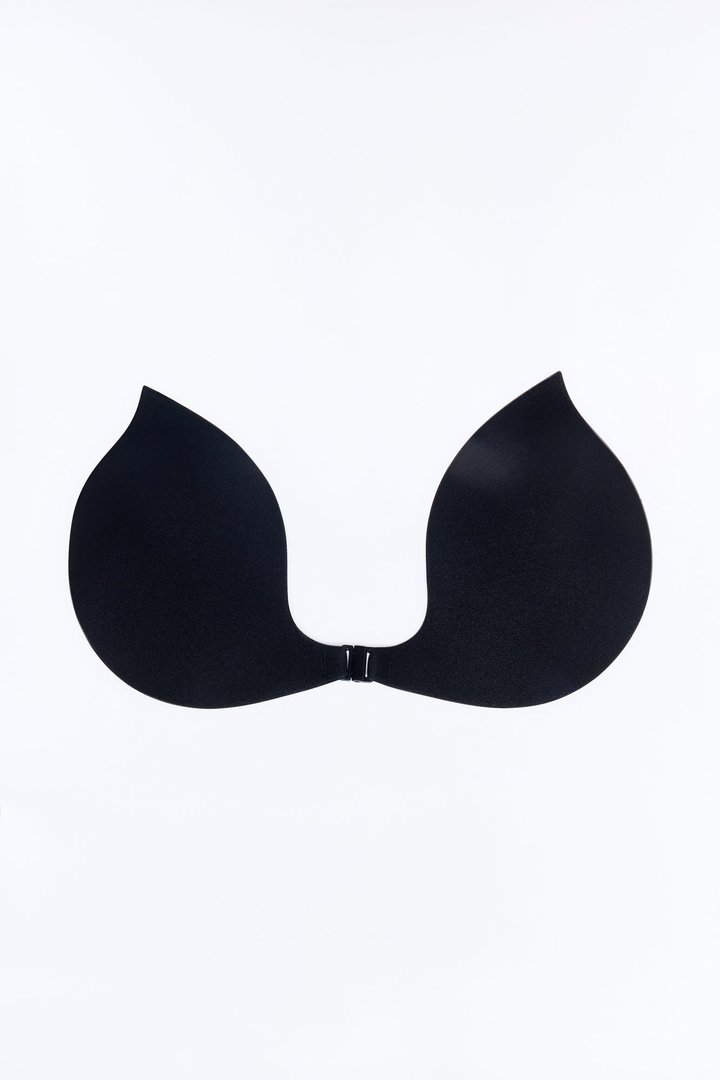 Invisible Support Sticky Bra - Black