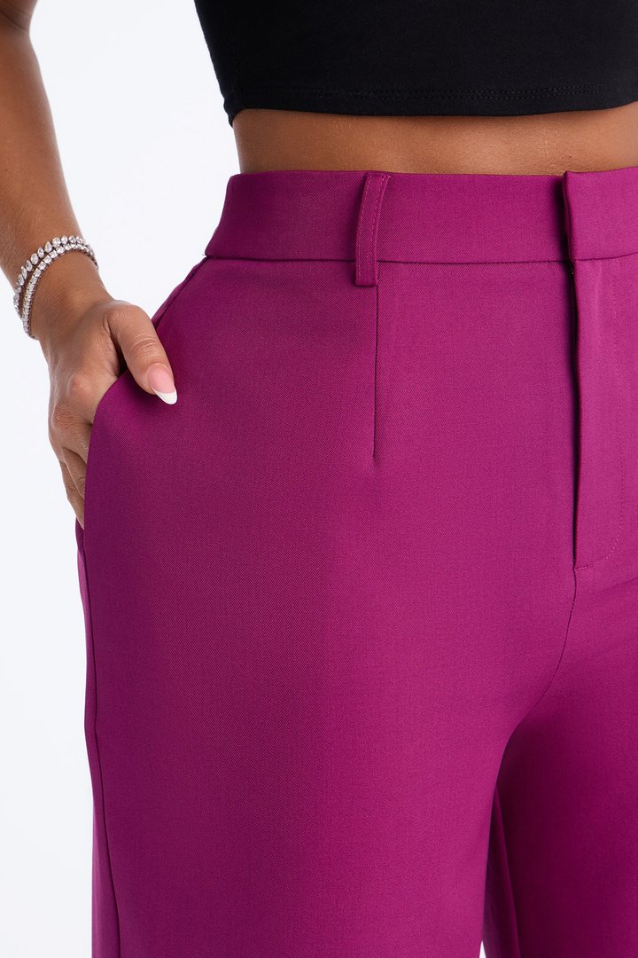 Paloma Twill Bermuda Short - Raspberry