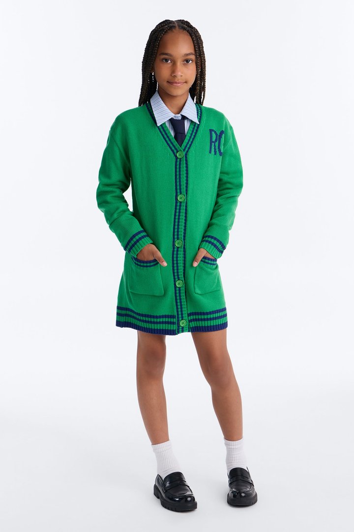 Mini Varsity Moment Mini Dress - Green