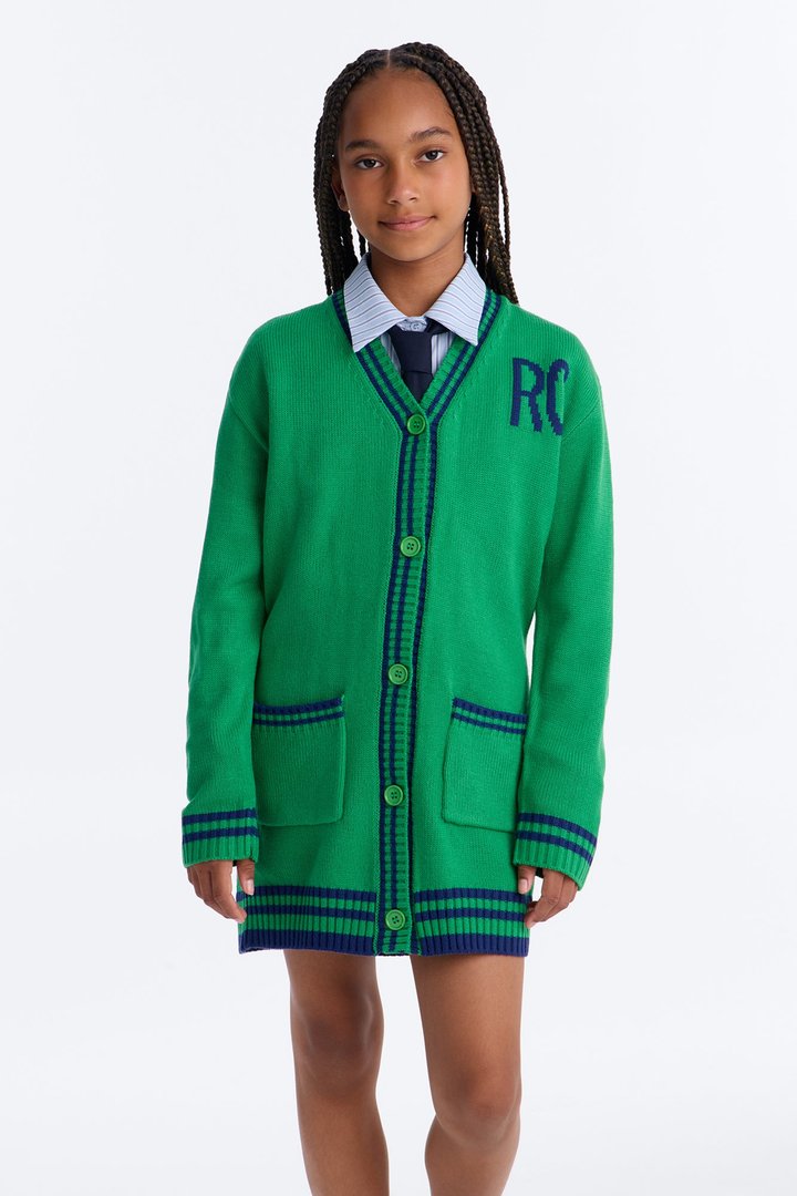 Mini Varsity Moment Mini Dress - Green