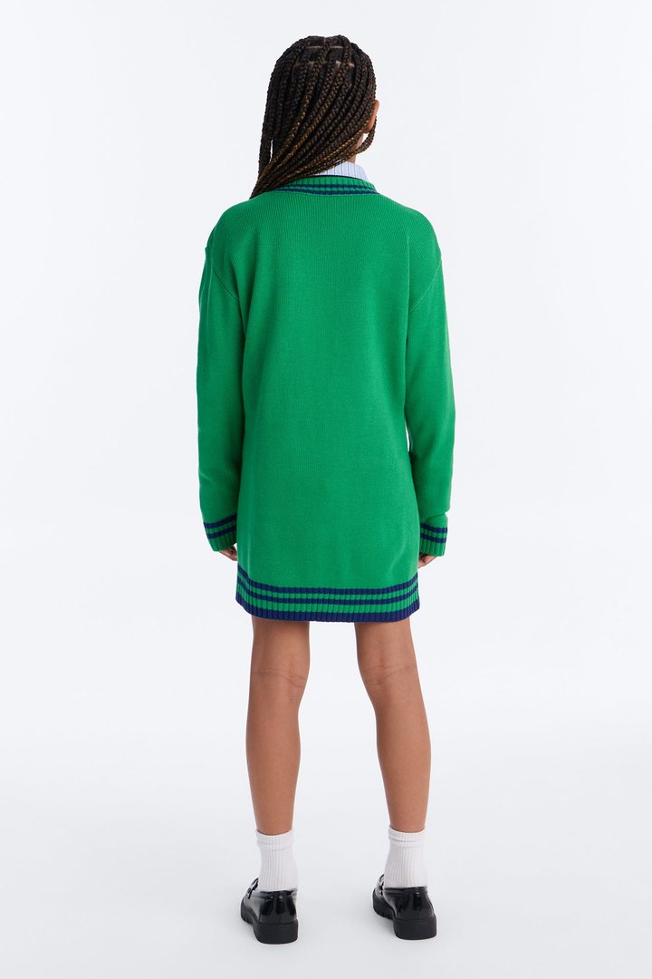Mini Varsity Moment Mini Dress - Green