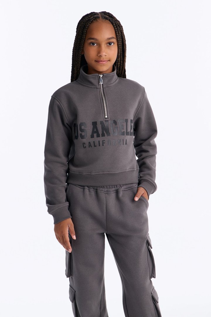 Mini Los Angeles Cargo Jogger Set - Acid Wash