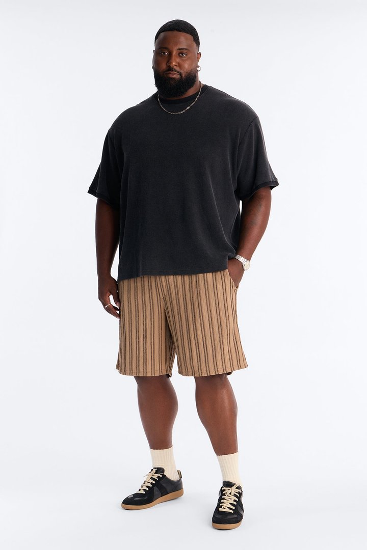 Classic Waffle Tee - Black