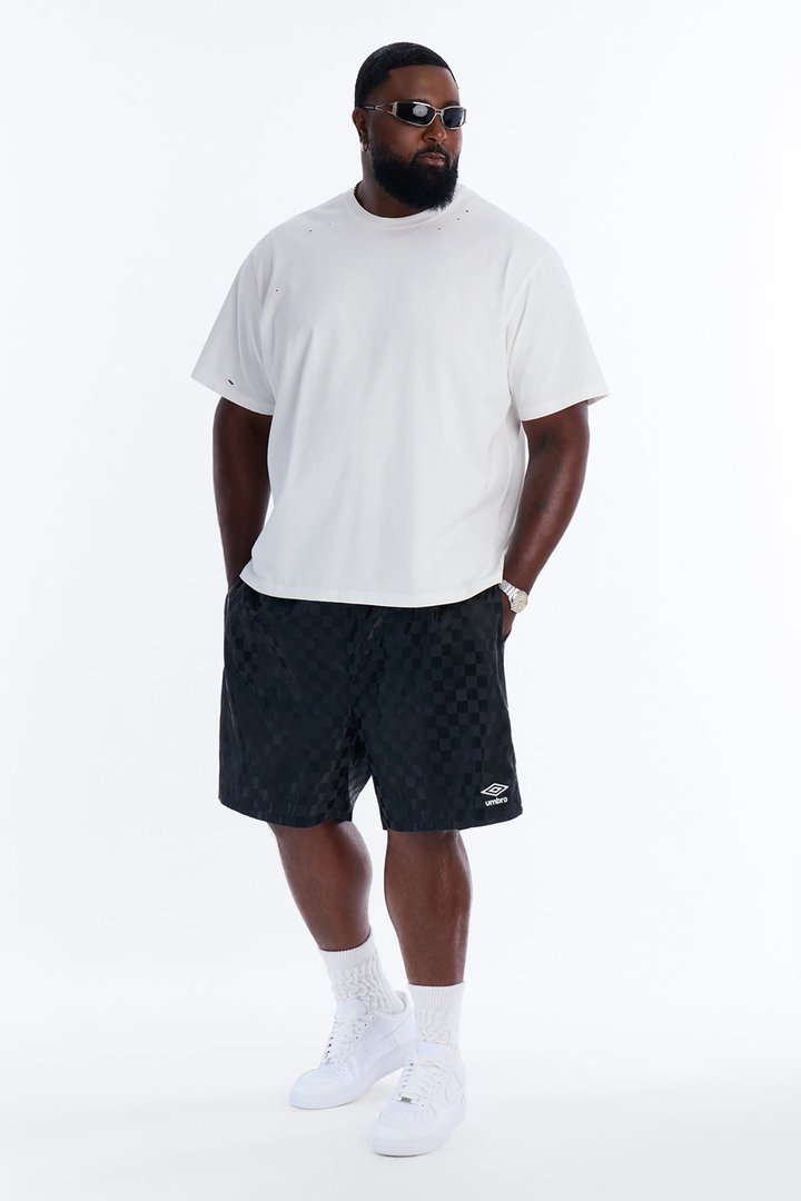 Destructed Crewneck Tee - White