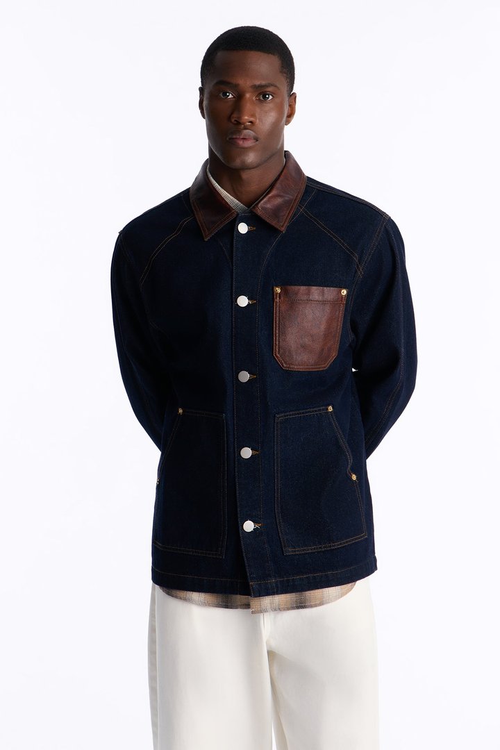 The Artisan Denim Chore Jacket - Indigo