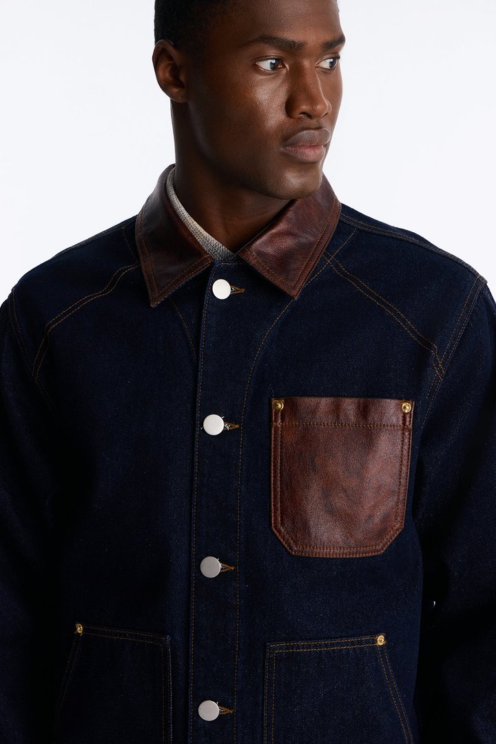 The Artisan Denim Chore Jacket - Indigo