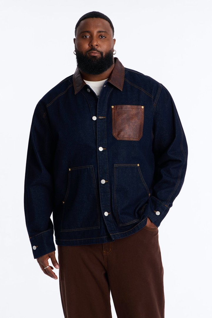 The Artisan Denim Chore Jacket - Indigo