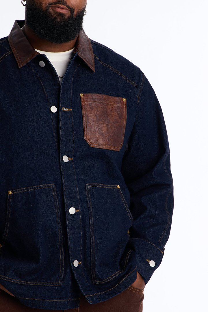 The Artisan Denim Chore Jacket - Indigo