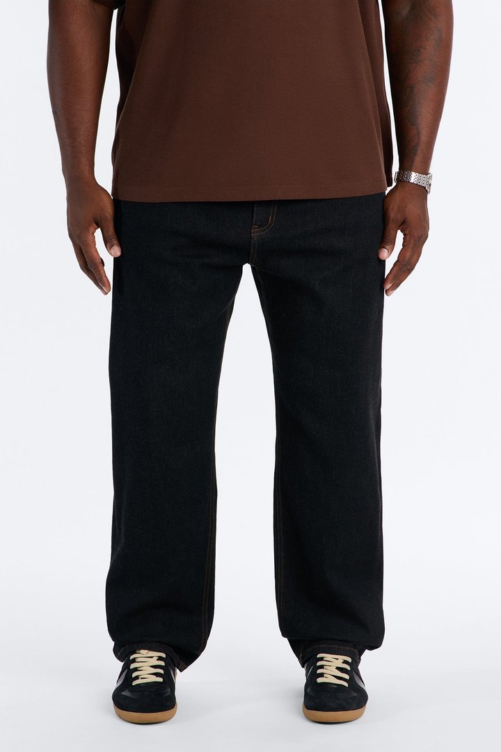 Raw Selvedge Straight Be Clean Jean - Black